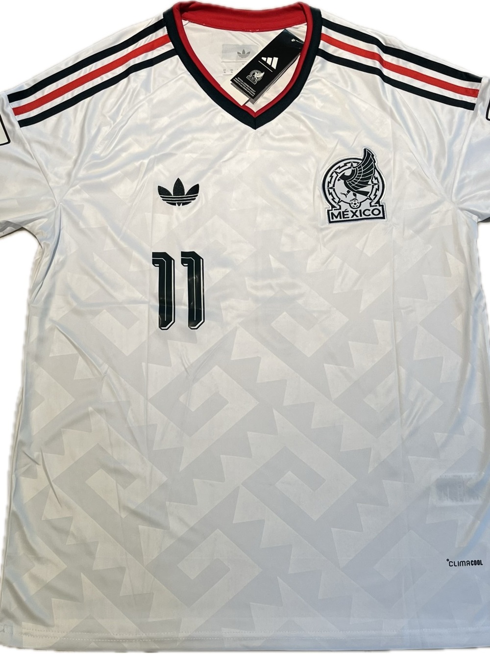adidas Mexico WC26 Away Shirt #11 S. Gimenez